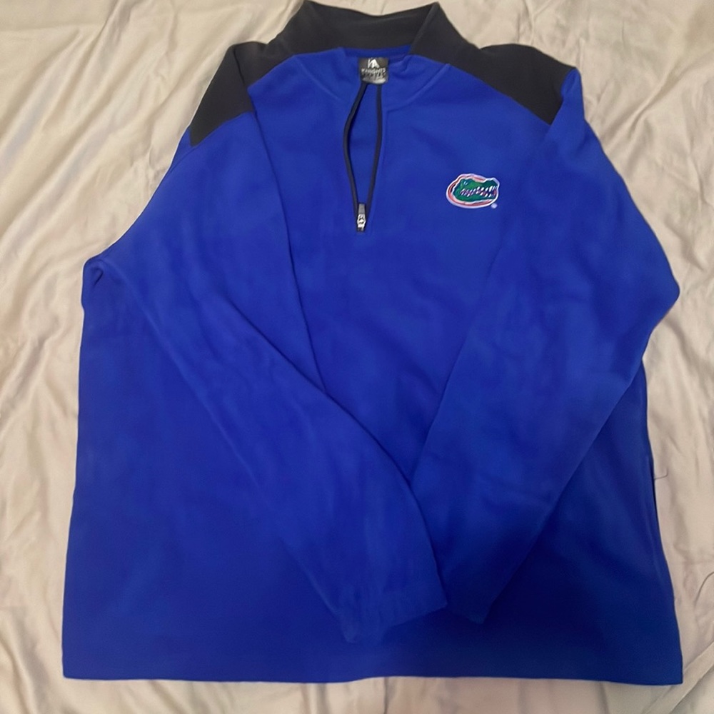 EUC Florida Gators Quarter Zip Fleece 2XL